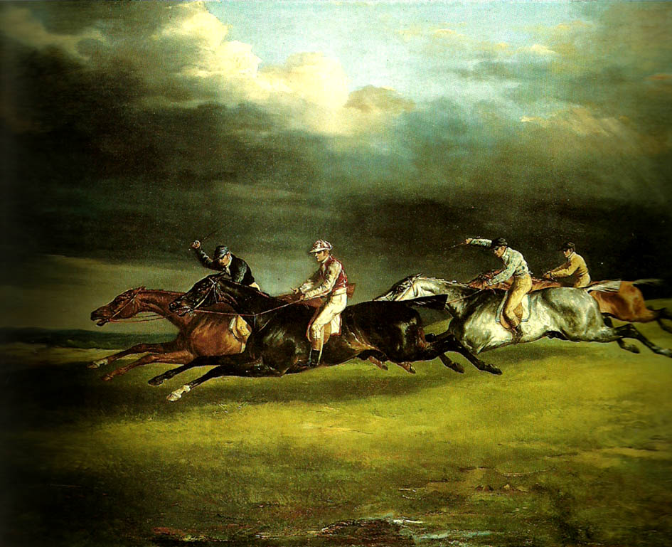 charles emile callande course de chevaux dite le derby d'epsom